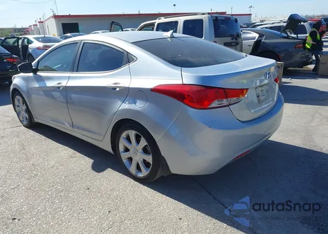 2013 Hyundai Elantra Limited из США, поврежденный, VIN 5NPDH4AE4DH436905